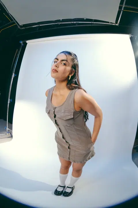 Freakins | Aubrey Stretch Denim Dress | mini | a-line Freakins | Aubrey Stretch Denim Dress | mini | a-line