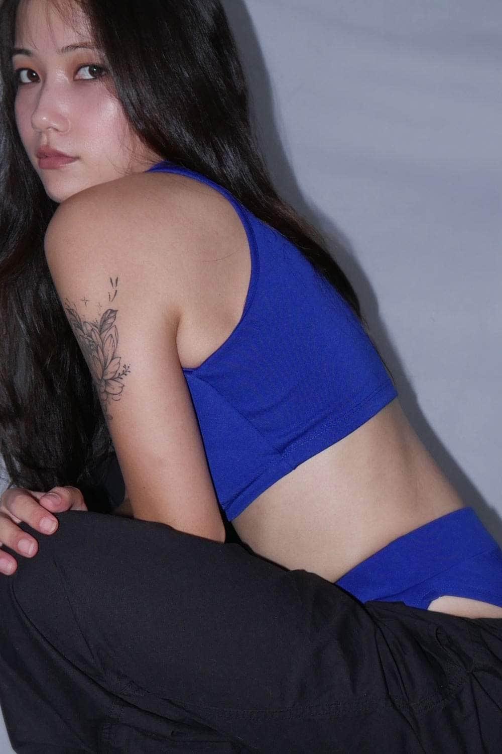 blue